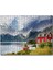 Norveç Dağ Göl Evi 500 Parça Puzzle Yapboz Mdf (Ahşap) 1