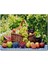Sepette Taze Meyveler Arkaplanda Ağaçlar 120 Parça Puzzle Yapboz Mdf (Ahşap) 1