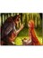 Kurt ve Kırmızı Başlıklı Kız Peri Hikayesi 120 Parça Puzzle Yapboz Mdf (Ahşap) 1