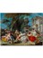 Kuş Kafesleri ve Kadınlar Yağlıboya Çizim 120 Parça Puzzle Yapboz Mdf (Ahşap) 1
