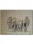 Fil Sürüsü ve Tozlu Topraklar 120 Parça Puzzle Yapboz Mdf (Ahşap) 1