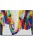 Gökkuşağı Filler Suluboya Mozaiksuluboya 120 Parça Puzzle Yapboz Mdf (Ahşap) 1
