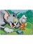 Tom ve Jerry Golf Sahası 120 Parça Puzzle Yapboz Mdf (Ahşap) 1