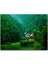 Dağ Orman Göl Ahşap Evler Görseli 120 Parça Puzzle Yapboz Mdf (Ahşap) 1