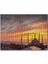 Günbatımında Sultanahmet Camii ve Kızıl Bulutlar 255 Parça Puzzle Yapboz Mdf (Ahşap) 1