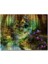 Ormandaki Sevimli Kulübe Köprü ve Çiçekler 120 Parça Puzzle Yapboz Mdf (Ahşap) 1