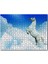 Cakapuzzle Beyaz Bulutlar ve Şahlanan Beyaz At 1000 Parça Puzzle Yapboz Mdf(Ahşap) 1