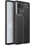 Xiaomi Mi Mix 4 Kılıf Niss Silikon Deri Görünümlü + Full Ekran Koruyucu Siyah 1
