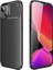 Dlrcase Apple iPhone 13 Kılıf Negro Karbon Görünüm Dizayn Silikon+Nano Glass Siyah 1