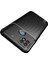 Dlrcase Realme C25 Kılıf Negro Karbon Görünüm Dizayn Silikon+Nano Glass Siyah 3
