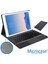 iPad Air 2 Bluetooth Touchpad Klavye + Bkk5 Standlı Kılıf - Siyah 3