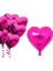 Partipan Fuşya Kalp Folyo Balon 45 cm 2