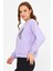 Parça Boyalı Kadın Sweatshirt 4