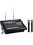 LNT-800M 2X400 W Usb-Bt Çift El Kablosuz Mikrofonlu Power Mixer Anfi 1