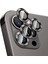 Casestreet Apple Apple iPhone 13 Pro Max Kamera Metal Cam Lens Koruyucu Siyah 1
