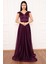 Ruby 13280 Simli Tül Uzun Elbise 1