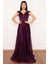 Ruby 13280 Simli Tül Uzun Elbise 3