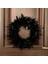 16IN Kokteyl Tüy Çelenk Siyah Cadılar Bayramı Partisi Çelenk Duvar Mantel Dekor (Yurt Dışından) 3