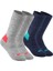 Çocuk Termal Çorap - Orta Boy Konç - 2 Çift - SH100 Warm Quechua 1