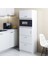 Mikrodalga Fırın Bölmeli Çekmeceli Çok Amaçlı Mutfak Dolabı Beyaz (Multi-Purpose Kitchen Cabinet) 1