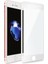 Apple iPhone 7 Ekran Koruyucu Full Hd Kavisli Tam Kaplayan Yeni Tasarım Cam Beyaz 1