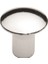 Küçük Düz Düğme Krom 19 mm 1
