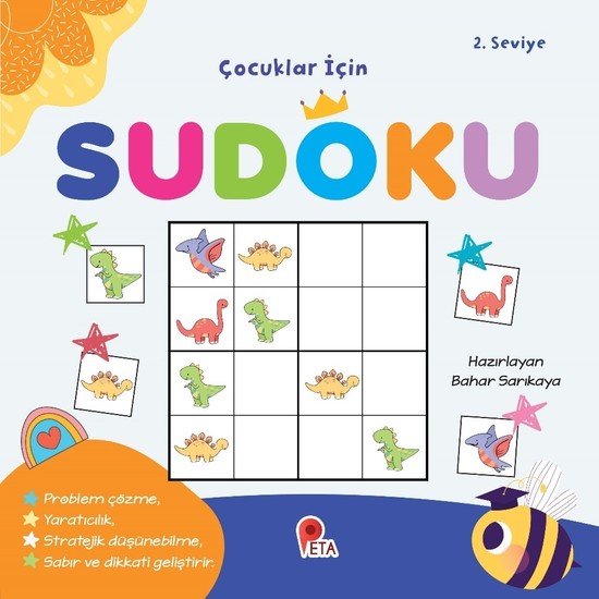 Çocuklar İçin Sudoku 2. Seviye - Bahar Sarıkaya