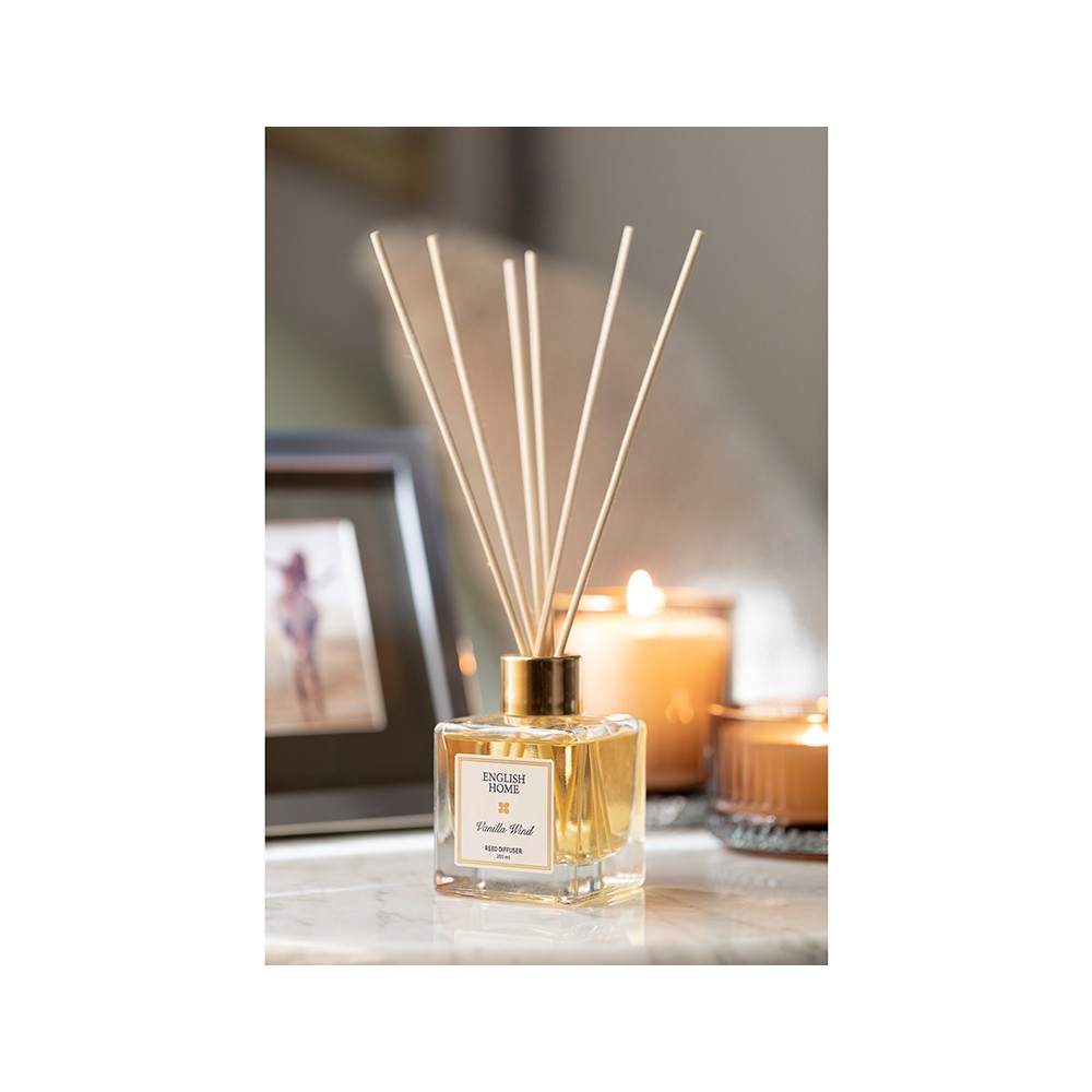 English Home Vanilla Wind Çubuklu Oda Kokusu 200 ml Krem