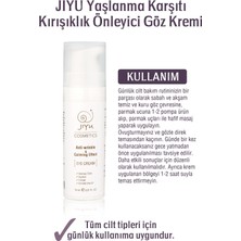 Jıyu Yaşlanma Karşıtı Kırışıklık Önleyici Göz Kremi 15 ml