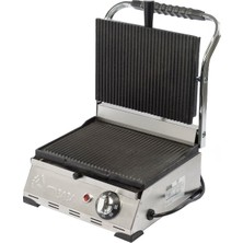 Atababa 8 Dilim Ev Tipi Döküm Tost Makinesi 1550 W, Inox Siyah