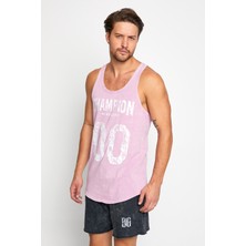 Be Green Wear Be Green Washed Gym Tank Top Pembe