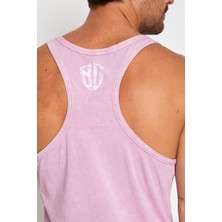 Be Green Wear Be Green Washed Gym Tank Top Pembe