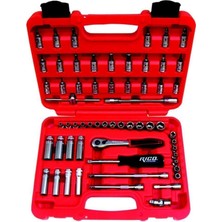 Rico Çanta Içinde 60 Parça 1/4- 6 Köşe Lokma Seti Cırcır ,bits ,t Kol