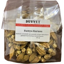 Erzurum yöresel gıda Bamya Kurusu 100 gr