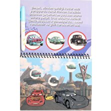 Magic Water Water Painting - Sihirli Özel Sulu Kalem ile Boyama Kitabı Disney Cars Arabalar 5 Sayfa