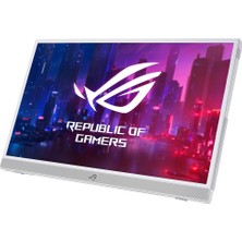 Asus Rog Strıx XG16AHPE-W 15,6 Tasınabılır USB Gamıng Monıtor IPS G-Sync Uyumlu Beyaz 1920X1080 3ms 144HZ USB Type-C Micro-Hdmı mm 3yıl Mat Ekran,dahılı Batarya, Eyecare