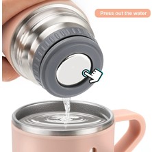 Better Life Paslanmaz Çelik Termo 500ML/16.9OZ Kahve Için Fincanlı Vakum Yalıtımlı Şişesi (Yurt Dışından)