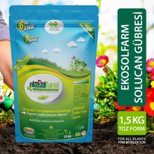 Ekosolfarm %100 Organik Solucan Gübresi® 1,5 Kg / Doypack Ambalaj