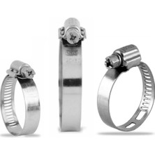 Erbi (50 Adet) Erbi 8X13 Kelepçe Hortum Kelepçe, Metal Kelepçe, Paslanmaz Kelepçe