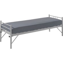 Unimet Tiny Tek Kişilik Metal Karyola Beyaz 80X200