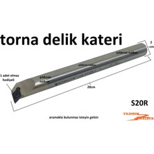 Yıldırım Nalbur Torna Delik Kateri S20R Elmaslı Torna Kater 20CM Uzun Boy