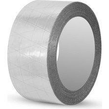 Bondit Alüminyum Folyo Bant Takviyeli Yanmaz Soba Bandı 48 mm (25 Metre)