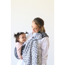 Zubu Halka Sling - Babysling -  Spring Branch- Bebek Taşıyıcı - Pamuk - Taşıma Şalı