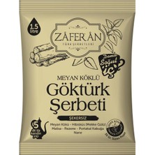 Zaferan Göktürk Şerbeti 18x1.5 Lt. Meyan Kökü Şerbeti - Ramazan Şerbeti