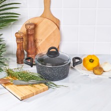 Karaca Dark Stone Bio Granit 20 cm Tencere