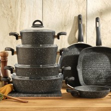Karaca Dark Stone Bio Granit 20 cm Tencere