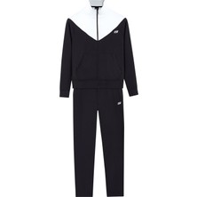 Skechers W Micro Collection Colorblock Suit Kadın Siyah Eşofman Takımı S212251-001