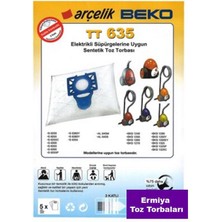 Arçelik Beko TT635 Sentetik Kumaş ( Bez ) Toz Torba 25 Adet