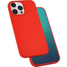 Bushco Store Apple apple Apple iPhone  13 Pro Max Uyumlu Kılıf Yüksek Kalite Lansman Kadife Silikon Kapak 