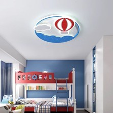 Luna Lighting Modern Çocuk Odası Bebek Odası Ledli Balon Plafonyer Renkli LED Avize